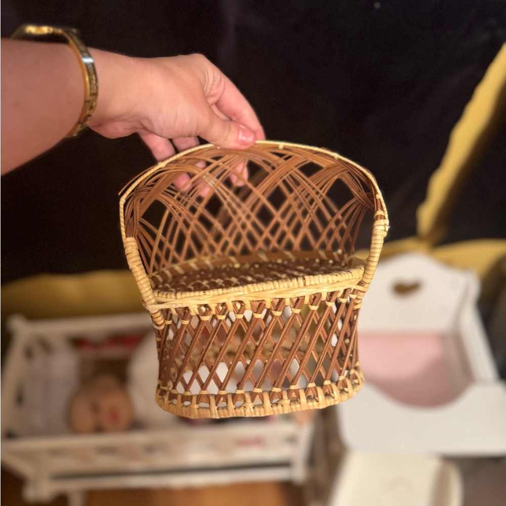 Woven Rattan Basket